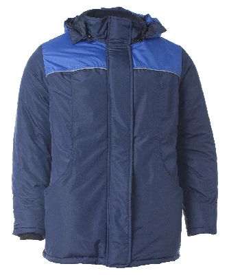 Куртка утеплённая женская СНЕЖАНА цв. т/синий с васильковым 48-50 96-100/158-164