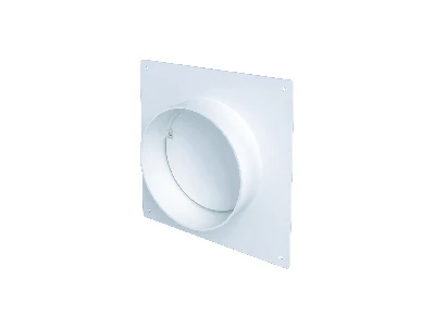 Соединитель круглых каналов с накладной пластиной и обратным клапаном D100 ERA 10SKNPO 23657