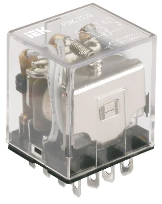 Реле промежуточное 10А 220В 3ПК РЭК77/3 без розетки ONI RRP10-3-10-220A