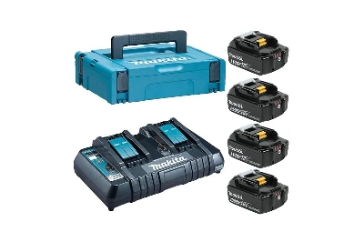 Набор PSK MKP2PT184 (BL1850Bx4шт., DC18RD, кейс MAKPAC тип 2) Makita 198312-4