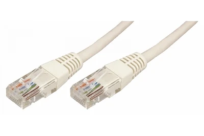 Патч-корд UTP кат. 5e, длина 5 метров, неэкранированный, серый,