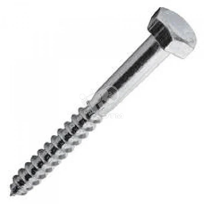 Шуруп DIN571 12х140 сантехнический, шестигранная головка (180шт) Tech-KREP 00004615   