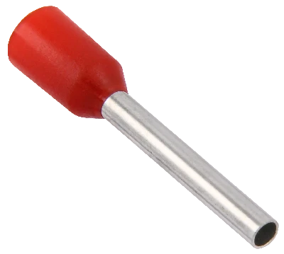 Наконечник НШВИ 1,0-12 1мм2 с изолированным фланцем (100шт/упак) GENERICA IEK UGN11-012-001-100-G