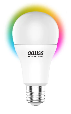 Лампа светодиодная умная SMD LED 10 Вт 1055 лм RGBW E27 AC 220В IP20 изменение цветовой температуры и диммирование управление по Wi-Fi Smart Home