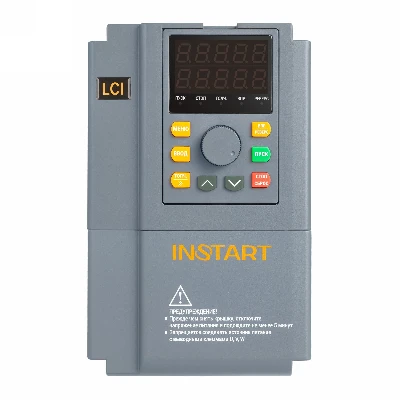 Преобразователь частоты LCI-G1.5-P2.2-4B          1.5-2.2кВт, 3.7А-5.0А 3Ф, 342-440В, 50Гц-60Гц,    IP20, c встроенным тормозным модулем и сьемной    панелью управления