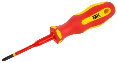 Отвертка диэлектрическая SLIM PH1х80 Т2 ARMA2L 5 IEK A2L5-SC31-T2-PH-10-080