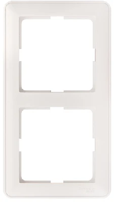 W59 Рамка 2 поста белая Systeme Electric KD-2-18