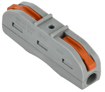 Строительно-монтажная клемма СМК 222-4111 проходная (50шт/упак) IEK UKZ20-4111-050