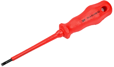 Отвертка диэлектрическая SL4,0х100 K2 ARMA2L 3 IEK A2L3-SC30-K2-SL-40-100