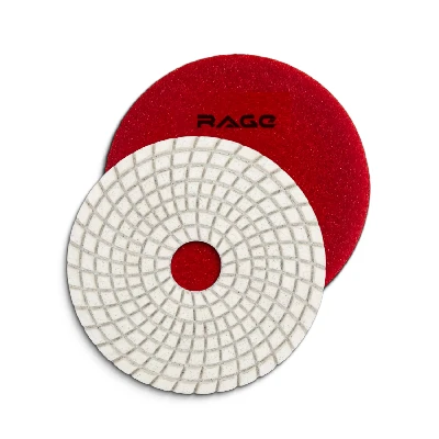 Круг шлифовальный алмазный гибкий 100 мм P100 черепашка для керамогранита АГШК мокрое шлифование