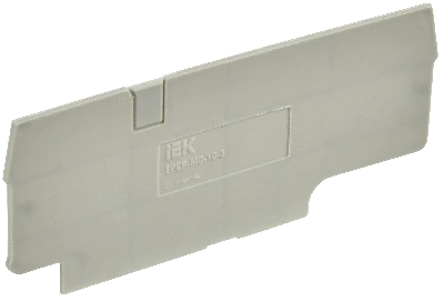 Заглушка для CP-MC 3 вывода 10мм2 серая IEK YCT22-00-3-K03-010-ZGL