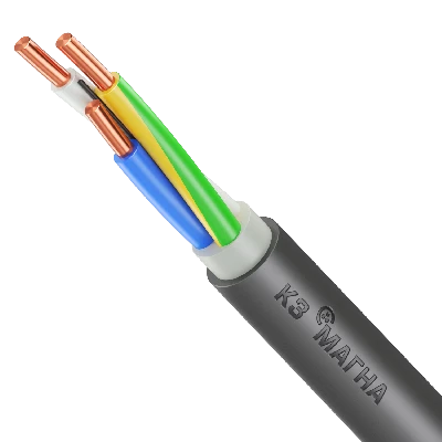 Кабель силовой ВВГ нг (А) LS 3х16-ок-06ТРТС однопроволочный МАГНА УТ000028082