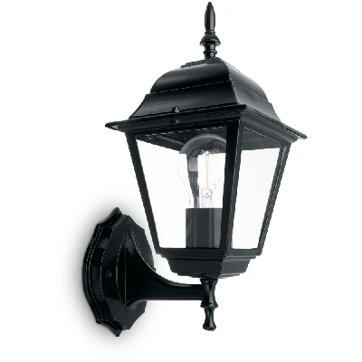 Светильник НБУ-60w вверх Е27 IP44 черный FERON 4101 чер. 11014