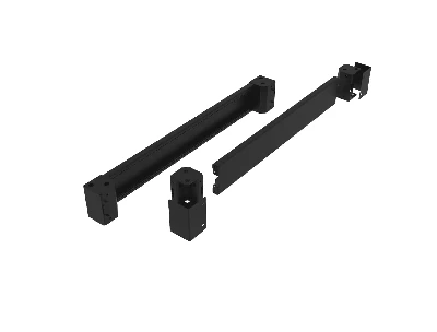 Элементы передний и задний цоколя 100 мм RS52 100.00 RAL7021 (2шт.) УЗОЛА UR13610210010