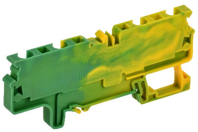 ARMAFIX Клемма пружинная CX4-4 PE 4мм2 четырехконтактная заземляющая IEK