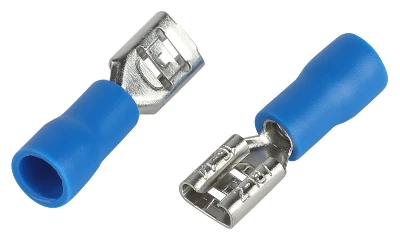 Разъем плоский NO-225-35 РпИм 2-5.0-0.8 изолированный «розетка» (упаковка 10 штук)