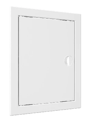 Люк-дверца ревизионный с ручкой, из ABS пластика 218х268 и с фланцем 196х246 EVECS Л2025Р 19019