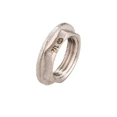 Контргайка 1/2' с упором, никелированная MVI BF.592.04