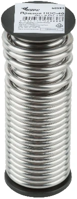 Припой ПОС 40 (катушка с канифолью 3 мм) 250 гр РОС 60594