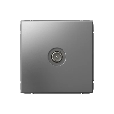 ARTGALLERY TV ТВ розетка проходная 4DB, механизм, сталь Systeme Electric GAL000992