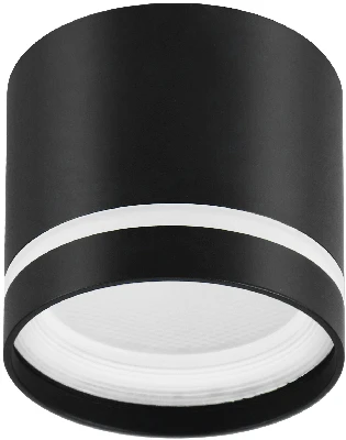 Подсветка светодиодная накладная под GX53 OL9 GX53 BK/WH алюминий цвет черный+белый