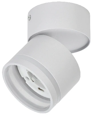 LIGHTING Светильник 4034 настенно-потолочный под лампу GX53 белый IEK LT-USB0-4034-GX53-1-K01