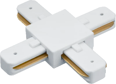 Коннектор Х-образный белый для шинопровода NLT-C-1L-AS2-WH-X