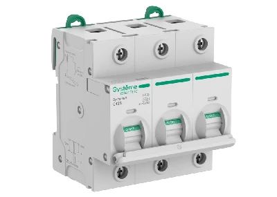 Автоматический выключатель (АВ) 27мм C 125A 3P 10 kA 400В Systeme9