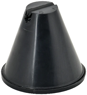 Держатель проводника круглого 8-10мм для плоской кровли h=100мм пластик с бет. IEK