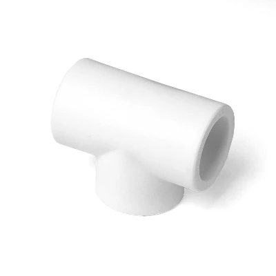 Тройник 20 полипропиленовый PPR белый PRO AQUA PA14008P