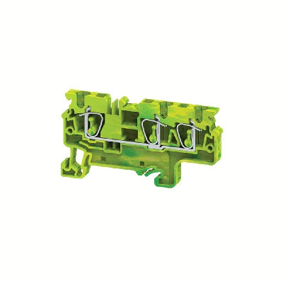 Клемма зазем. 3 конт. 2,5 кв.мм пруж. OptiClip CXG-2,5-TRIPLET-PE-I-(0,2-2,5)-PEN КЭАЗ 331828