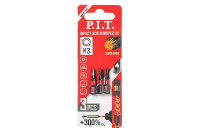 Бита ударная   PH3x25 мм 3 шт в уп.