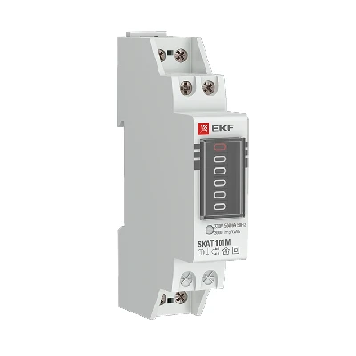 Счетчик электрической энергии модульный SKAT 101М/1 - 5(40) Ш Р M