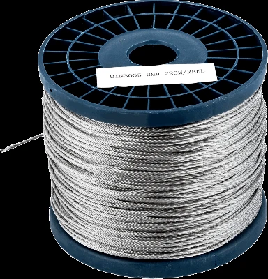 Трос 3,0 мм стальной оцинкованный (220м)