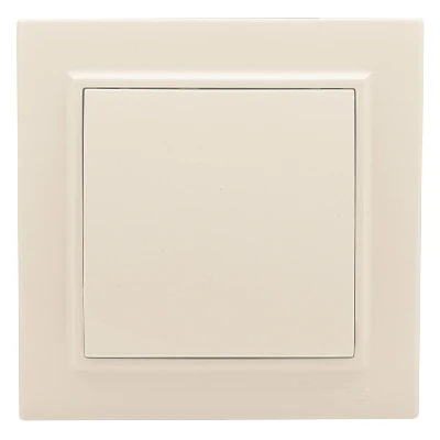 Выключатель одноклавишный СП 10А бежевый Минск EKF ERV10-021-20