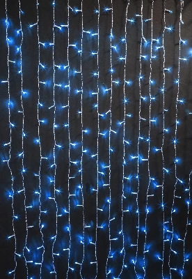 Гирлянда новогодняя светодиодная NGF-D030-07 занавес Blue 6*2.5м IP44 Navigator Group 95119 30649