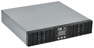 Источник бесперебойного питания Online Rackmount 1000 ВА/1000 Вт, однофазный с LCD дисплеем 36VDC без АКБ 2U с рег. з/у ITK EOR-0001KVA-1-L