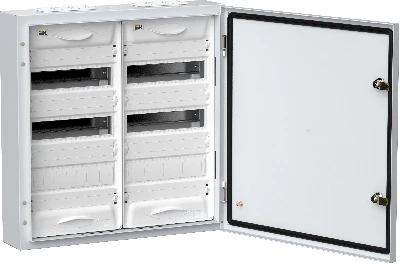 TITAN 5 Корпус металлический ЩРн-72 (2х36) 585х570х140 IP54 белый IEK TI5-50-N-2X036-54