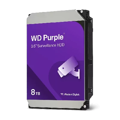 Жесткий диск 8TB Purple 3.5'', SATAIII, 5640 об/мин, 256 МБ