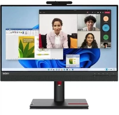 Монитор для компьютера 23.8'' ThinkVision TIO24 Gen5 IPS,1920x1080,4ms,DP,HDMI,USB,Microph,Web,Speak