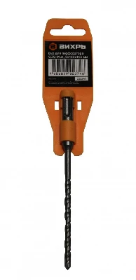 Бур по бетону 6х160х100 SDS-Plus Вихрь 73/10/7/2