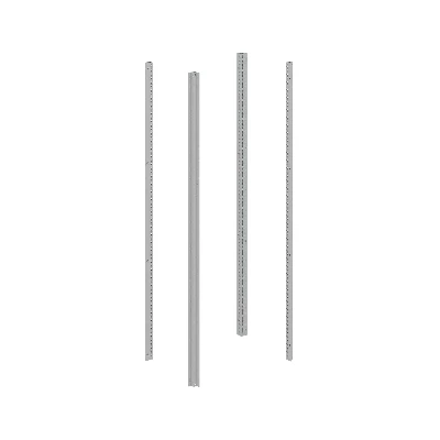 Стойки вертикальные, для шкафов CQE N высотой 1400 мм, 4 шт. RAL7035