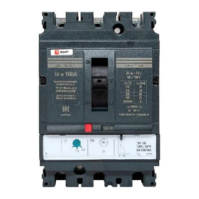 Выключатель автоматический ВА-160А 35кА ВА-99С/160 термомагнитный расцепитель