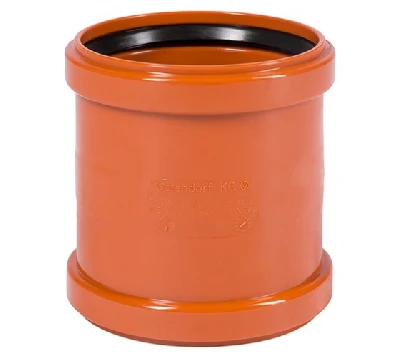 Муфта двухраструбная 110 мм для наружной канализации Ostendorf 220510