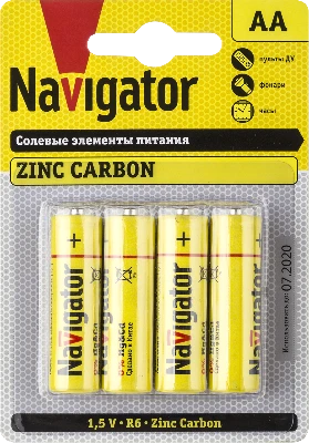 Батарейка NBT-NS-R6-BP4 Navigator Group 94758 17009