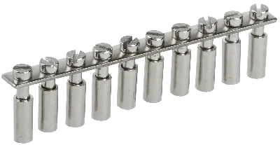 Перемычка центральная для КВИ-2,5мм2 10PIN IEK YZN30Q-002-10P