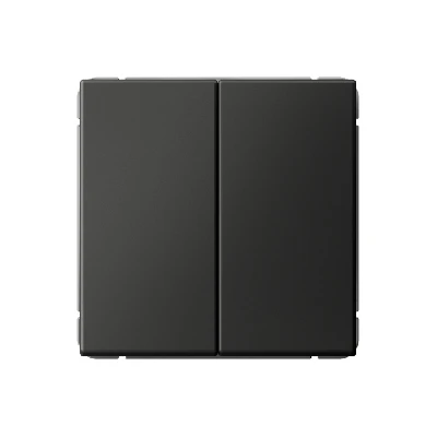 ARTGALLERY 2-клавишный выключатель, сх.5, 10АХ, механизм, базальт Systeme Electric GAL001451