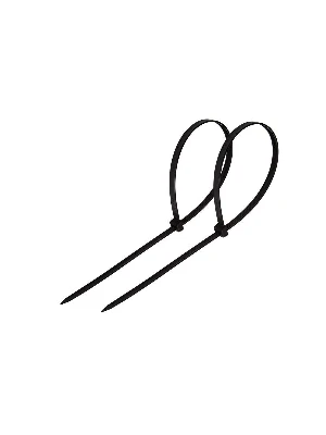 Хомут-стяжка кабельная нейлоновая 300x4,8 мм, черная, упаковка 100 шт, REXANT 07-1303