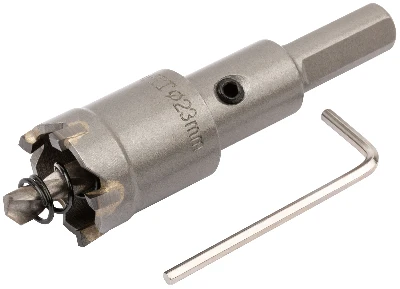 Коронка кольцевая с карбидными вставками Профи (для отверстий в нержавеющей стали) 23 мм FIT 36823