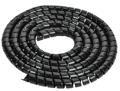 Спираль монтажная СП-16 черная (2м/упак) IEK